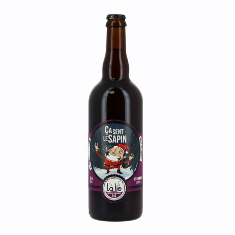Bière de Noël Ca sent le sapin - La Lie 75cl