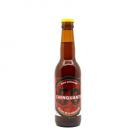 Bière de Noël La Chinquante 33cl 7,5%