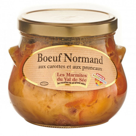 Boeuf Normand aux carottes de la Manche 750g La Chaiseronne