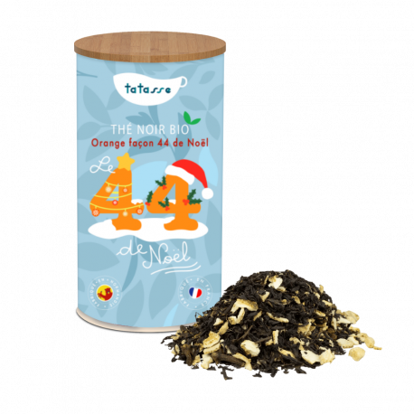 Thé noir bio de Noël Orange façon 44 - Tatasse 100g