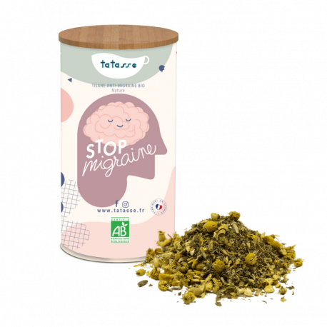 Tisane bien-être bio anti-migraine - Stop Migraine - Tatasse