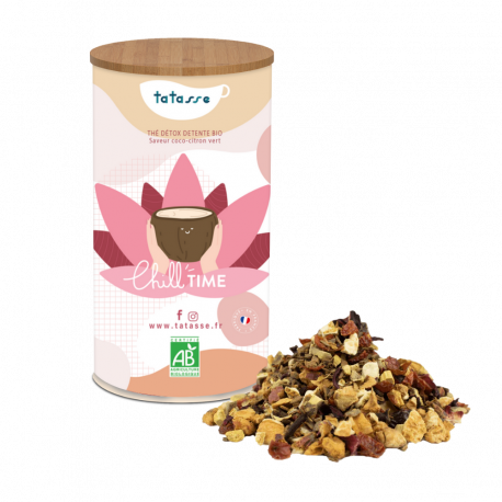 Tisane détox bio Coco Citron - Chill Time - Tatasse