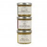 Lot de 3 olivades Calvados, Pont-l’Évêque et Cidre Maison Cote Et Bocage 3x100g