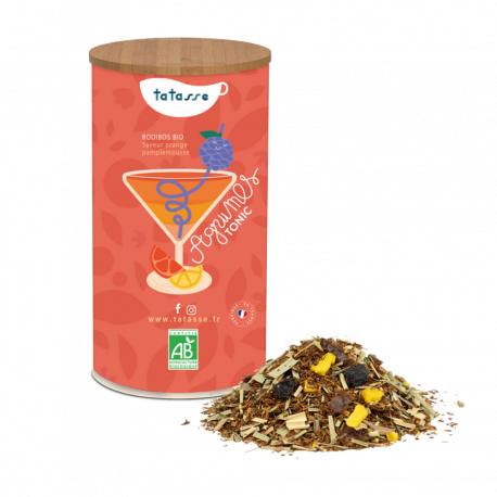 Rooibos bio Orange Passion - Agrumes Tonic - Tatasse
