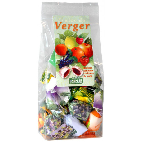 Bonbons aux fruits du verger 200g Barnier