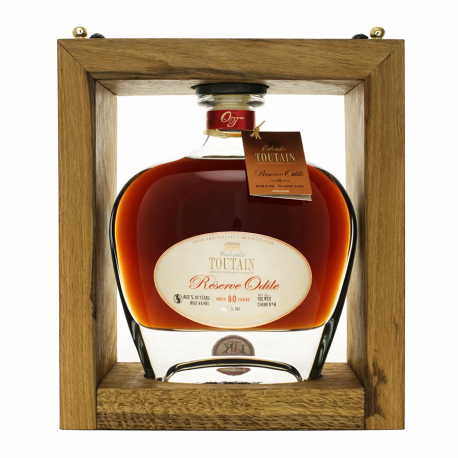 Carafe Calvados Réserve Odile 60 ans Toutain 70cl 42,1%