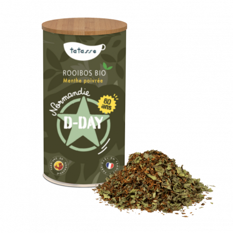 Rooibos Bio Menthe en Vrac Normandie D-Day — Tatasse