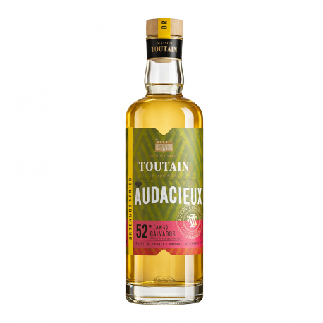 Calvados 6 ans L'Audacieux Toutain 70cl 52%