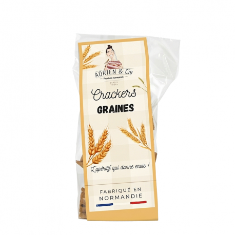 Crackers nature 100g Adrien & Cie