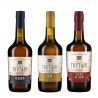 Trio de dégustation de Calvados Vieux 5, 8 et 15 ans Toutain 3x35cl