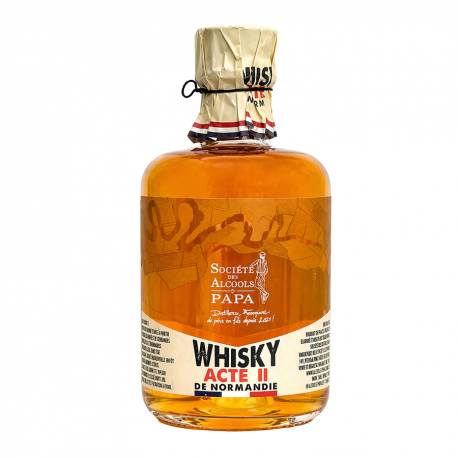 Whisky Acte II 70cl 43% Société des alcools à papa