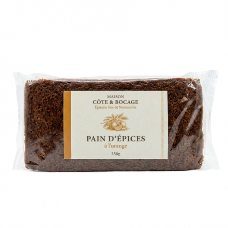 Pain d'épices à l'orange Maison Côte & Bocage 250g