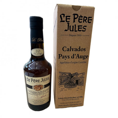 Calvados 20 ans Le Père Jules 35cl 41%