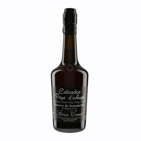 Calvados 25 ans Réserve de Semainville Camut 70cl 40%