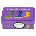 Boite de caramels La Normandie, ça m'botte 100g Heula