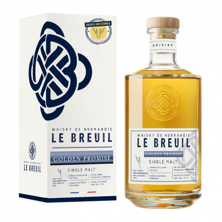 Whisky Origine Golden Promise - Breuil 46% 70cl
