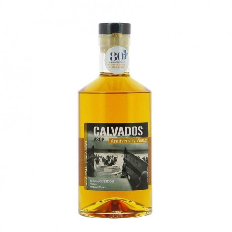 Calvados Domfrontais VSOP 5 ans D-day Débarquement 50cl 40% Guesdon