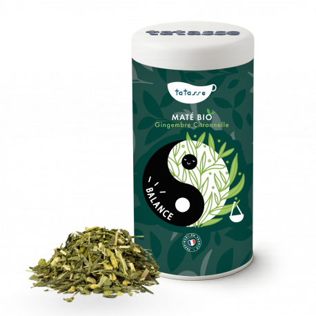 Maté bio Gingembre Citronnelle - Balance - Tatasse