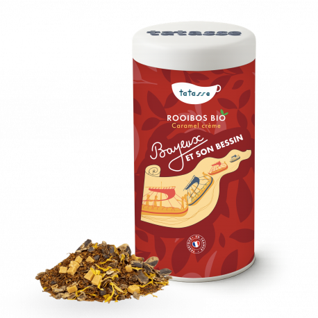 Rooibos bio caramel crème - Bayeux et son Bessin - Tatasse 