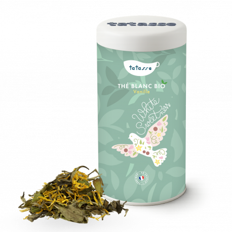 Thé blanc bio Vanille - White Sweetness - Tatasse
