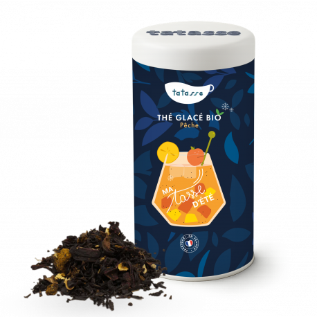 Thé glacé bio pêche - Ma tasse d'été - Tatasse