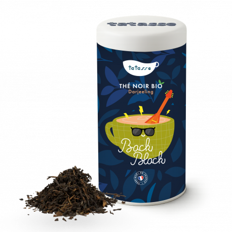 Thé noir bio Darjeeling - Back in Black - Tatasse
