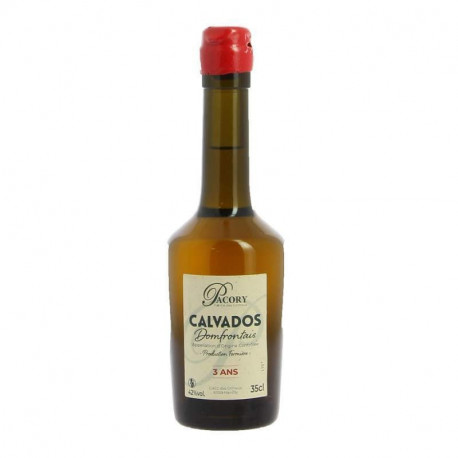 Calvados Pacory 3 étoiles 35cl 42%