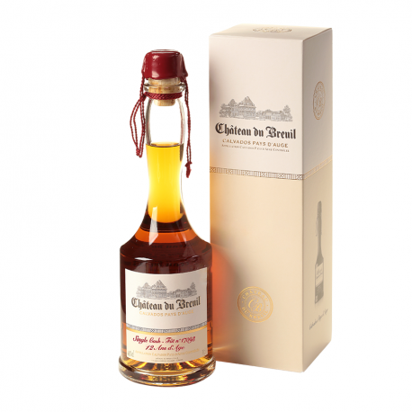 Calvados Single Cask 12 ans fût n°17093 Château du Breuil 70cl 44,8%