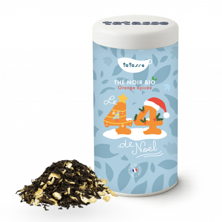 Thé noir bio Orange épicée - 44 de Noël - Tatasse