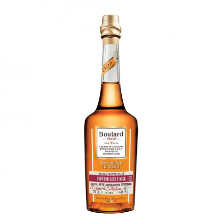 Eau-de-vie de cidre VSOP Bourbon cask finish Boulard 70cl 44%