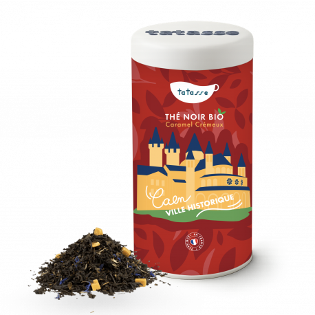 Thé noir bio caramel crème - Caen, ville historique - Tatasse