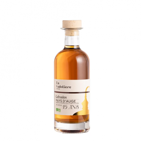Calvados bio 15 ans La Galotière 20cl 42%