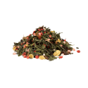 Thé vert bio Fraise Hibiscus - Thé d'Houx d'Hiver - Tatasse