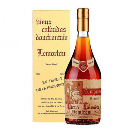 Calvados réserve 5 ans Lemorton 70cl 40%