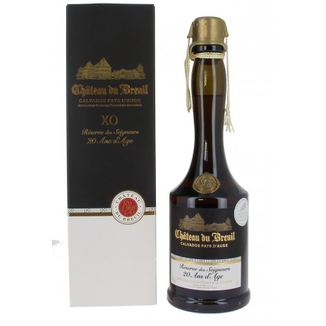 Calvados réserve des seigneurs +20 ans Château du Breuil 35cl 41%