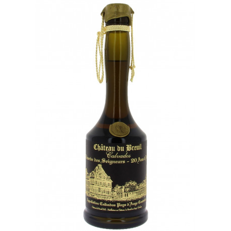 Calvados réserve des seigneurs 20ans Château du Breuil 70cl 41%