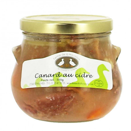 Canard au cidre La Houssaye 800g