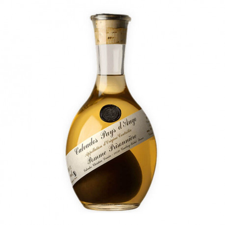 Carafe Pomme prisonnière Calvados Pays d'Auge - Christian Drouin 100cl 40%