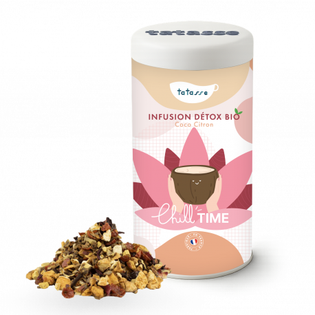 Tisane détox bio Coco Citron - Chill Time - Tatasse