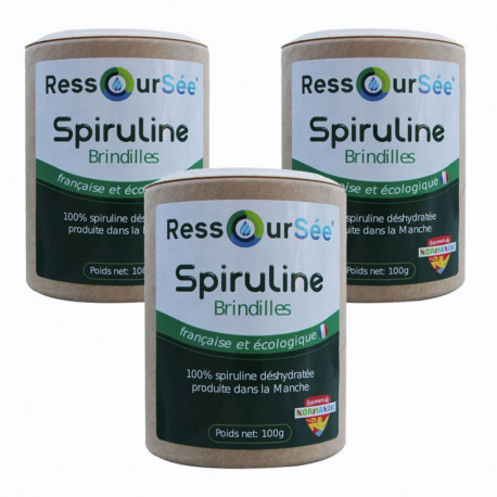 Spiruline en brindilles 100g - Cure de 1 mois - RessourSée