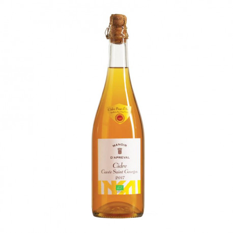 Cidre cuvée Saint-Georges Apreval 75 cl 4%