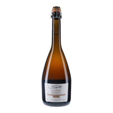 Cidre cuvée réserve Dupont 3x75cl 7.5%