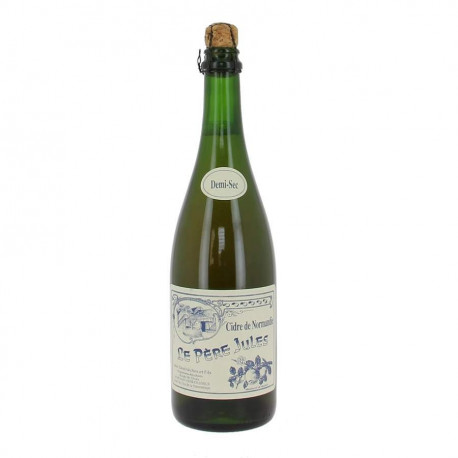 Cidre demi-sec Le père Jules 5% 75cl