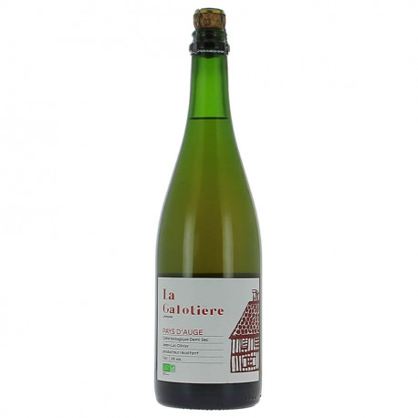 Cidre demi-sec Pays d'Auge bio La Galotière 75cl 5%