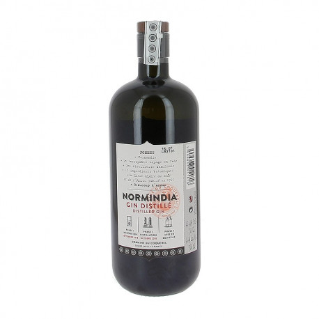 Coffret Gin Normindia + 2 verres Coquerel 70cl 41.4%