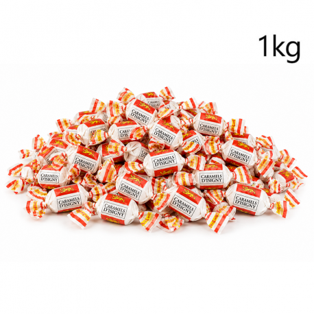 Caramels d'Isigny goût tatin vrac 1kg