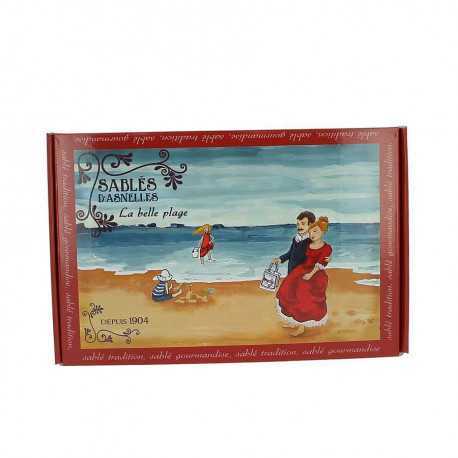 Coffret assortiment Sablés d'Asnelles "Belles plages"