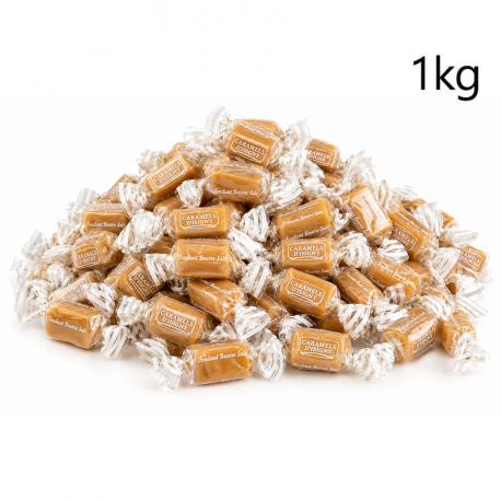 Caramels d'Isigny fondants beurre salé vrac 1kg