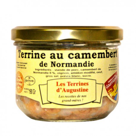 Terrine au Camembert de Normandie 190g La Chaiseronne