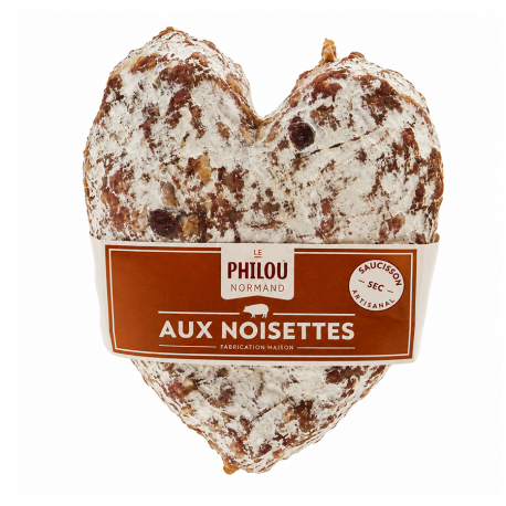 Saucisson à la noisette Le philou normand 220g